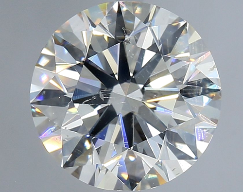 3.5 carat J-SI2 Excellent cut Natūralus Round Deimantas (1)