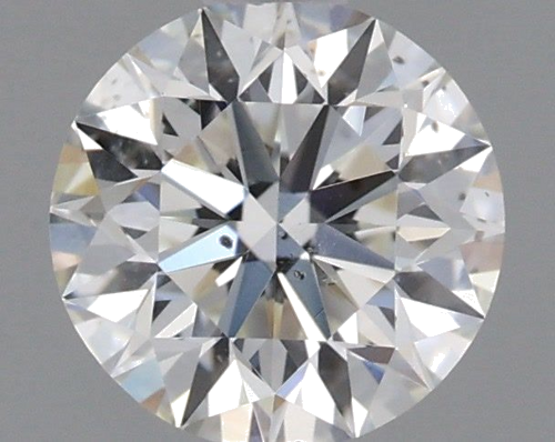 0.66 carat I-SI2 Excellent cut Natūralus Round Deimantas (1)