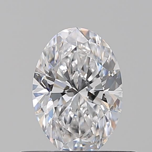 0.5 carat D-VVS1 Natūralus Oval Deimantas (1)