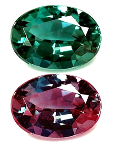 0.6 carat GREEN Oval Alexandrite (1)