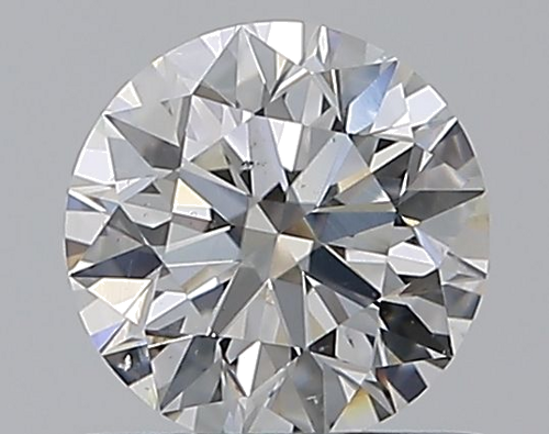 0.6 carat G-SI1 Excellent cut Natūralus Round Deimantas (1)
