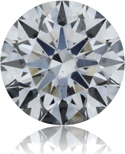 0.51 carat H-SI1 Excellent cut Natūralus Round Deimantas (1)