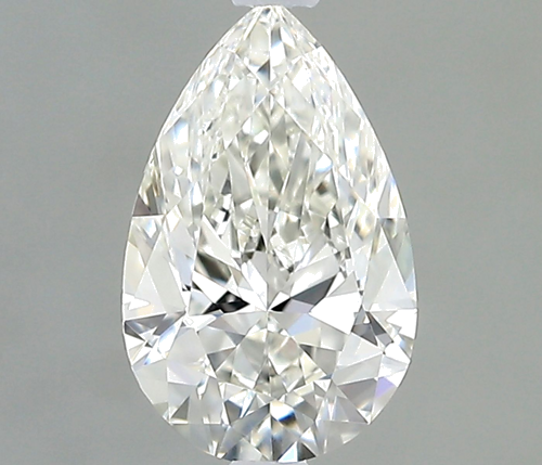 0.46 carat I-VVS2 Natūralus Pear Deimantas (1)