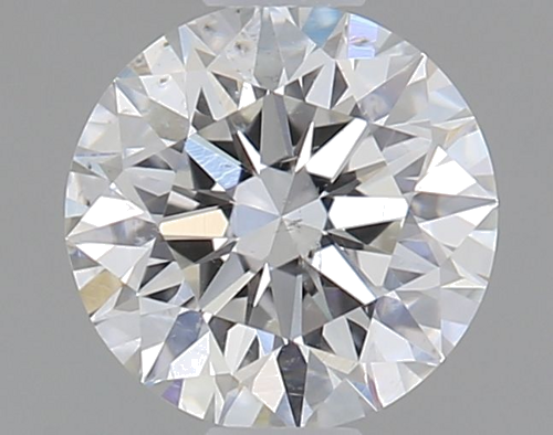 0.45 carat F-SI2 Excellent cut Natūralus Round Deimantas (1)