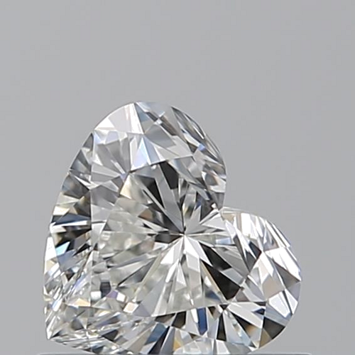 0.51 carat H-VVS2 Natūralus Heart Deimantas (1)