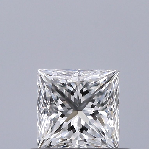 0.41 carat E-VS2 Natūralus Princess Deimantas (1)