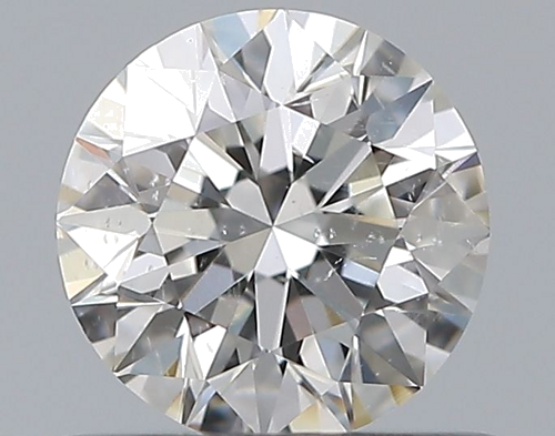 0.6 carat G-SI2 Excellent cut Natūralus Round Deimantas (1)