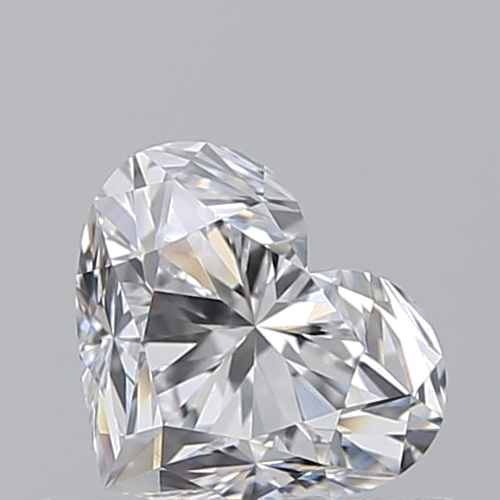 0.7 carat D-VS1 Natūralus Heart Deimantas (1)