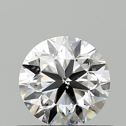 0.59 carat D-SI2 Very Good cut Natūralus Round Deimantas (1)