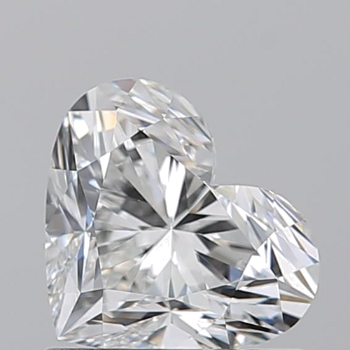 1.01 carat F-VS1 Natūralus Heart Deimantas (1)