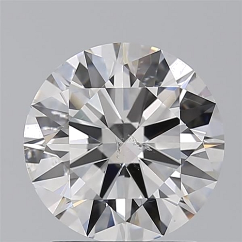 2.01 carat G-SI2 Excellent cut Natūralus Round Deimantas (1)