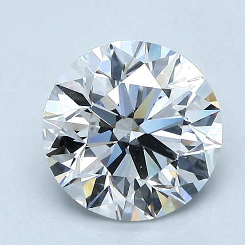 1.51 carat D-SI1 Excellent cut Natūralus Round Deimantas (1)