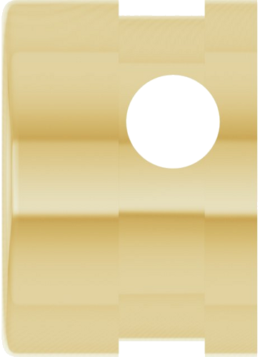 14K Yellow 5.6 mm Round Bezel-Set Slide Pendant Mounting (3)