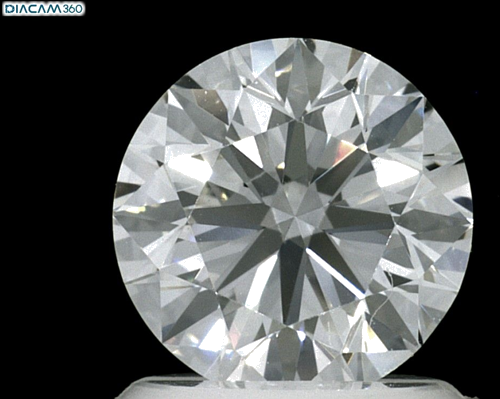 1.31 carat H-VS1 Excellent cut Natūralus Round Deimantas (1)