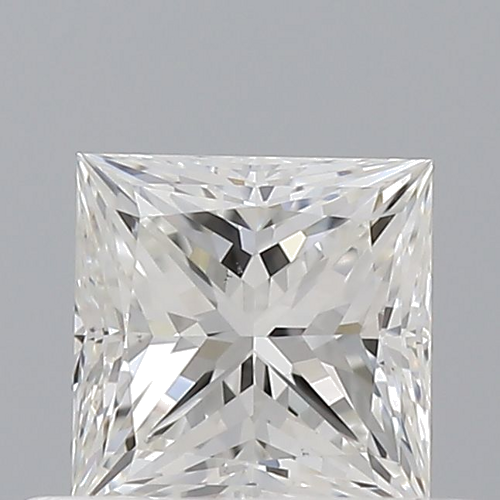 0.52 carat F-VS2 Natūralus Princess Deimantas (1)