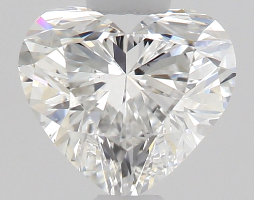 0.52 carat E-VS2 Natūralus Heart Deimantas (1)