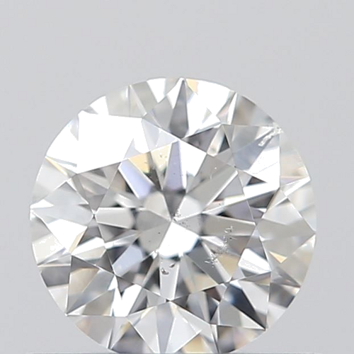 0.51 carat E-SI2 Excellent cut Natūralus Round Deimantas (1)
