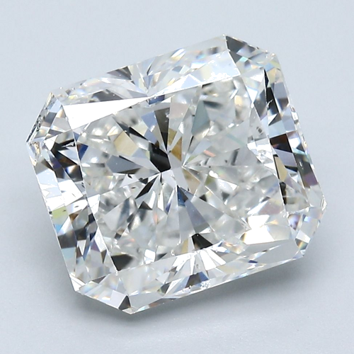 5.02 carat G-VS2 Natūralus Radiant Deimantas (1)