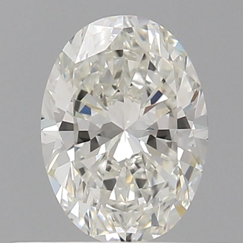 0.5 carat H-VS1 Natūralus Oval Deimantas (1)