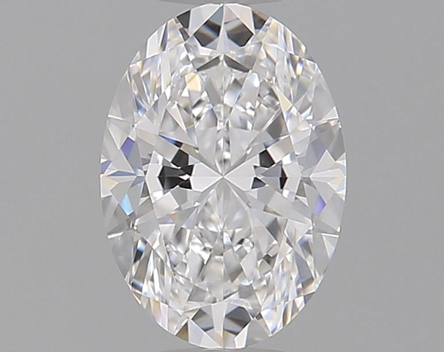 0.56 carat D-VVS2 Natūralus Oval Deimantas (1)