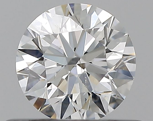 0.41 carat G-SI2 Excellent cut Natūralus Round Deimantas (1)