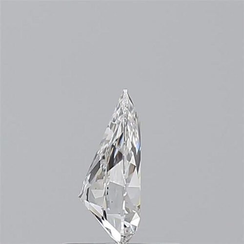 0.51 carat F-VS2 Natūralus Pear Deimantas (1)
