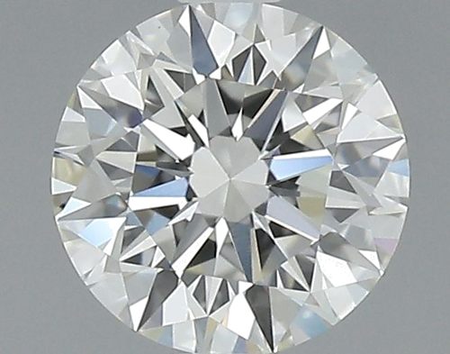 0.53 carat J-VVS2 Excellent cut Natūralus Round Deimantas (1)