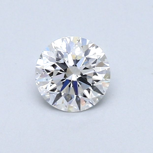 0.42 carat D-VS2 Very Good cut Natūralus Round Deimantas (1)