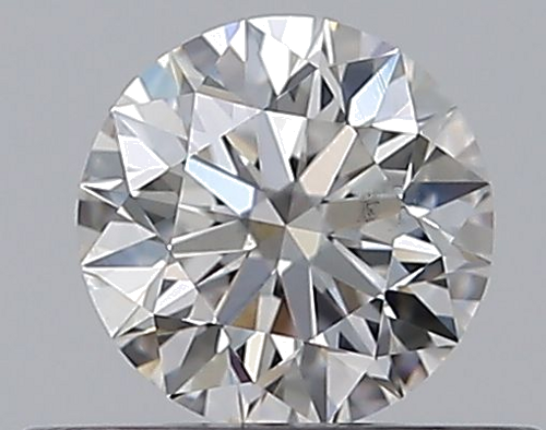 0.38 carat F-SI1 Excellent cut Natūralus Round Deimantas (1)
