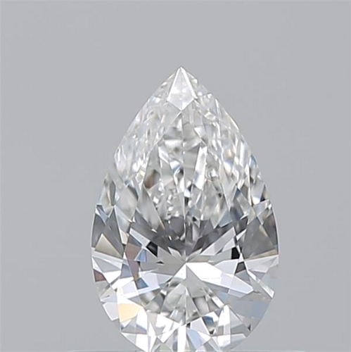 0.51 carat G-VVS1 Natūralus Pear Deimantas (1)