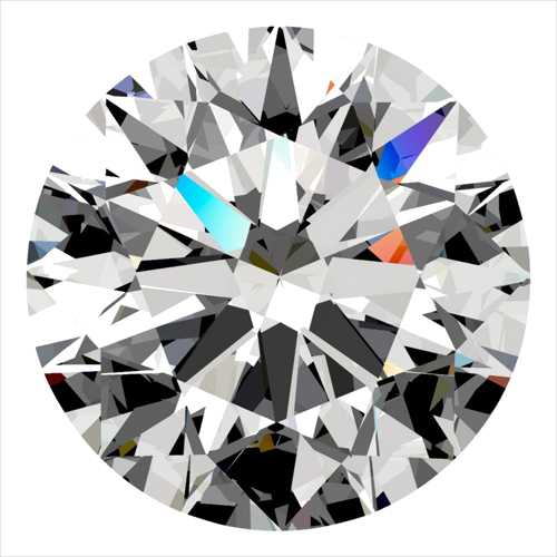 0.31 carat F-VS1 Excellent cut Natūralus Round Deimantas (1)