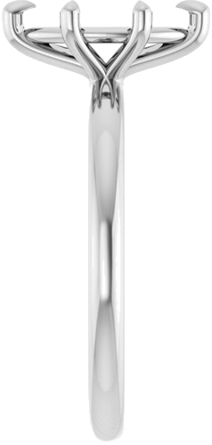 Sužadėtuvių Žiedas „Solitaire“ 585 Baltojo Aukso Marquise 10mm x 5mm (4)