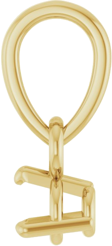 Pakabukas „Round 3-Prong“ 14k yellow gold Round 3mm (3)