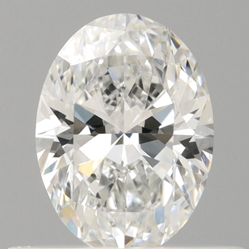 0.5 carat F-VS2 Natūralus Oval Deimantas (1)