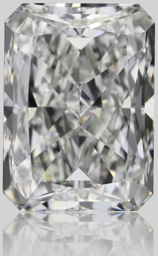 0.75 carat H-VVS2 Natūralus Radiant Deimantas (1)