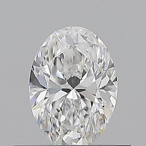 0.5 carat D-SI1 Natūralus Oval Deimantas (1)