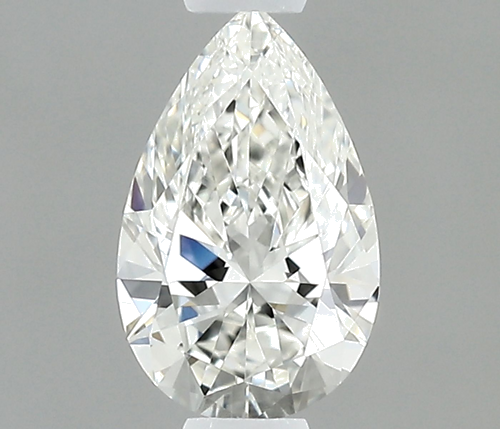 0.4 carat H-VVS2 Natūralus Pear Deimantas (1)