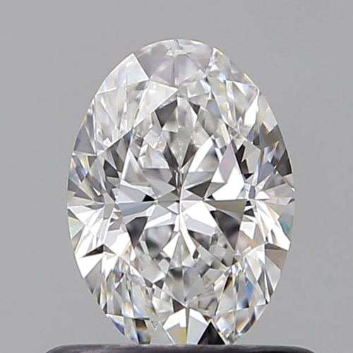 0.6 carat D-VVS2 Natūralus Oval Deimantas (1)
