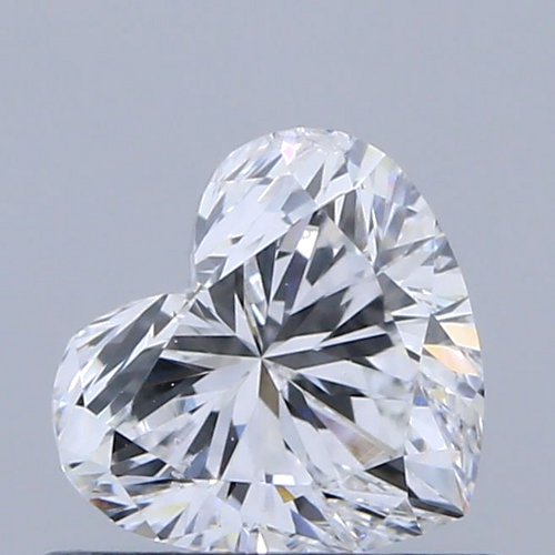 0.57 carat E-SI2 Natūralus Heart Deimantas (1)