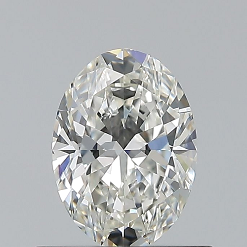 0.6 carat H-VS1 Natūralus Oval Deimantas (1)