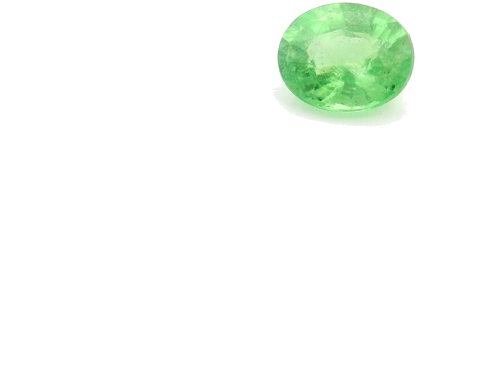 0.51 carat GREEN Oval Garnet (1)