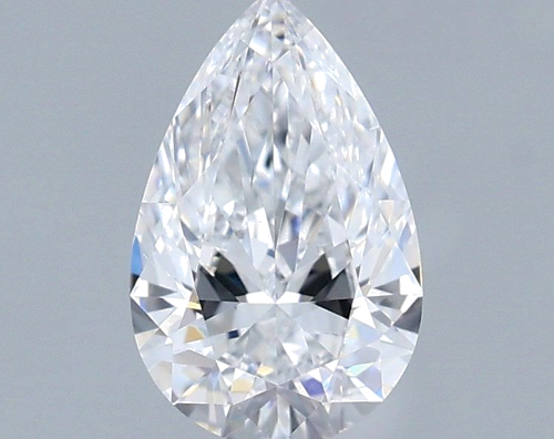 0.7 carat D-SI1 Natūralus Pear Deimantas (1)