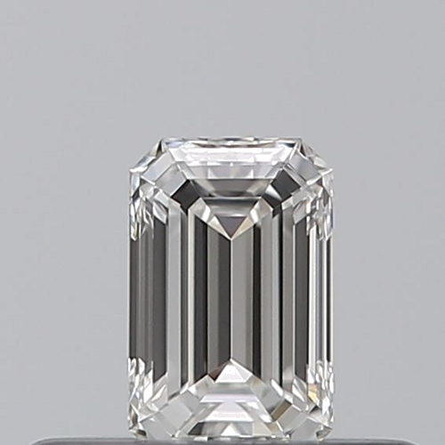 0.23 carat F-VVS1 Natūralus Emerald Deimantas (1)