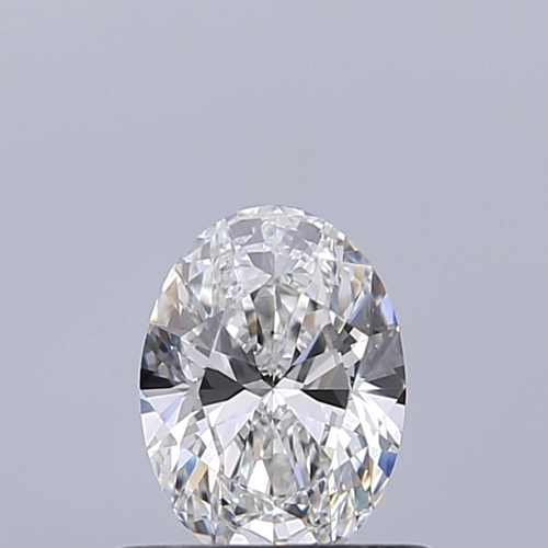 0.5 carat F-VVS1 Natūralus Oval Deimantas (1)