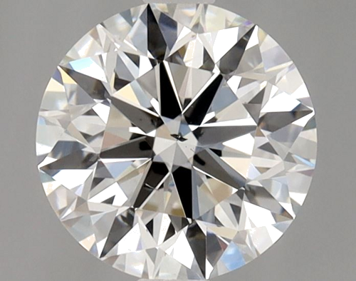 1.01 carat F-SI1 Excellent cut Natūralus Round Deimantas (1)