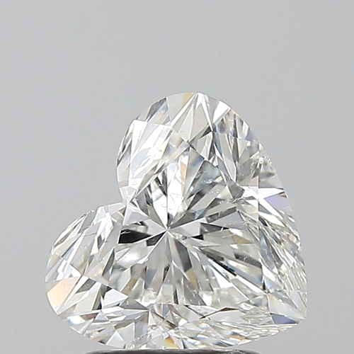2.01 carat H-SI2 Natūralus Heart Deimantas (1)