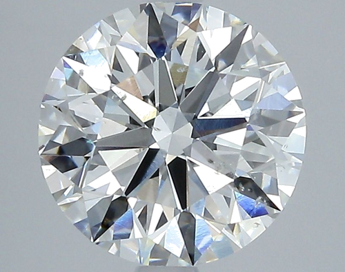 2.71 carat H-SI1 Excellent cut Natūralus Round Deimantas (1)