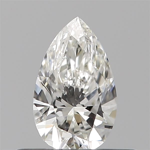 0.32 carat G-IF Natūralus Pear Deimantas (1)