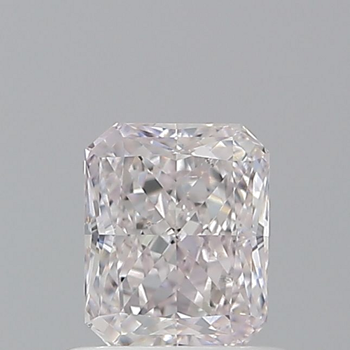 0.7 carat Very Light Pink-SI1 Natūralus Radiant Deimantas (1)