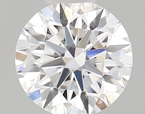 0.27 carat F-VVS1 Excellent cut Natūralus Round Deimantas (1)